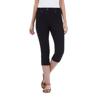 Maine New England Black cropped jeggings